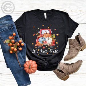 Vintage It's Fall Y'all Autumn shirt